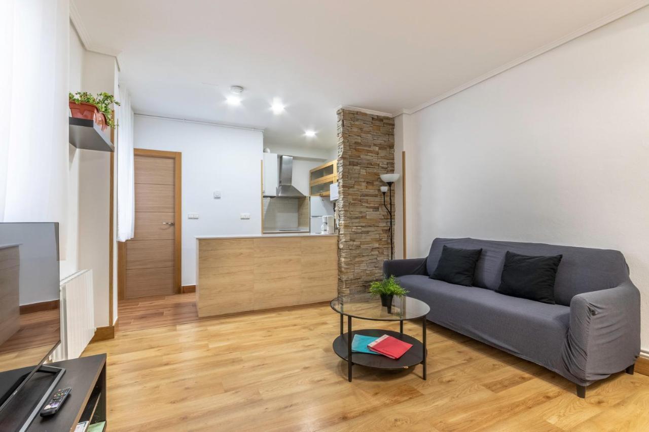 Apartamento Junto Al Guggenheim Con Parking Gratuito Bilbau Exterior foto